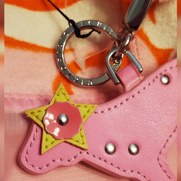 Vintage Pink Victoria Secret tote bag with Pink dog key chain. NWT Collectable - Picture 5 of 10